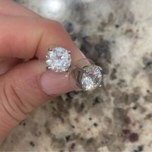 3/$12 Cubic Zirconia stud earrings
